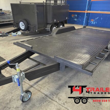 16x6.6FT Flatbed Car Trailer 2.8T GVM